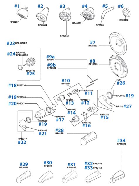 delta shower faucet parts|Delta Faucet Support and Parts Resources